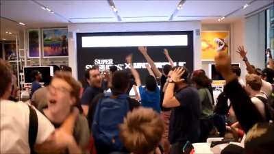 Audience reaction to Sans's Reveal for SSB