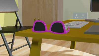 Saiman Says studio in Blender [low-poly]