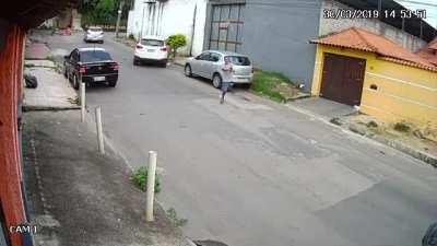 Ambitious One-Legged Carjacker