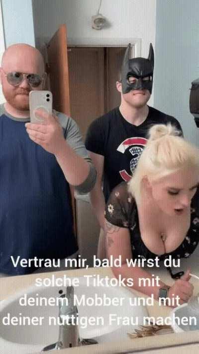 Nicht mehr lange cucki und aus deiner nuttigen Ehefrau wird FREE TO USE DOLL sein