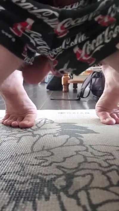 My balls hang low and they wobble to and fro!