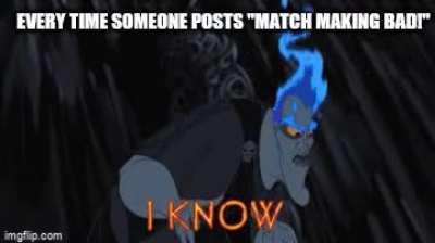 Please stop with the constant 