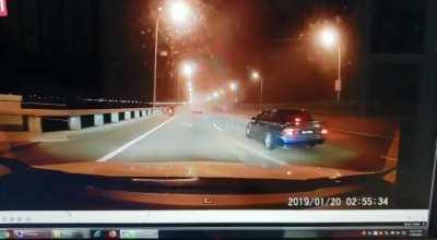 (TW: GRAPHIC AFTERMATH!!!!) The first Penang Bridge accident, 1 dead, 2019/01/20