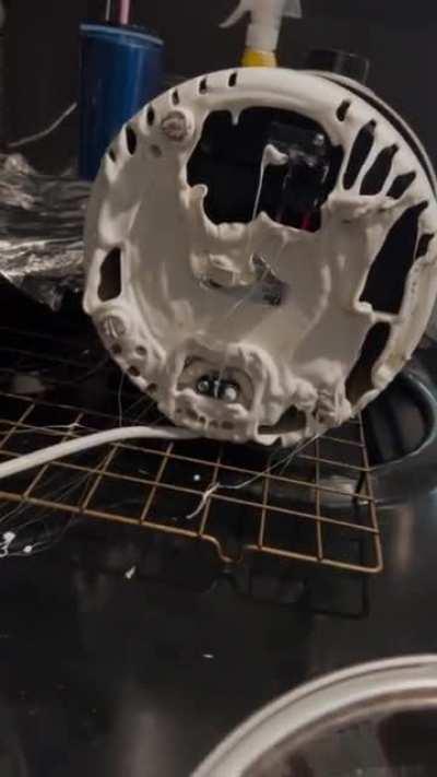 I turned the wrong burner on.