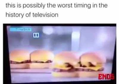 I'm starving to death.