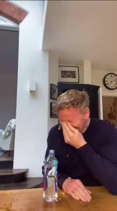 He just wasn't ready for this