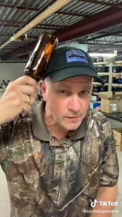 Bottles that don&rsquo;t hurt when they break on your head.