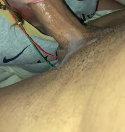 dick down my throat makes me happy. 