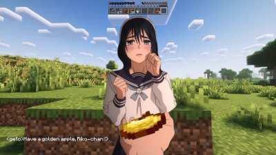 (Geto e riko no minecraft) por cornografista.