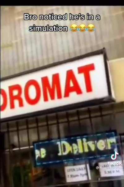 Nyc be a simulation sometimes fr 😂