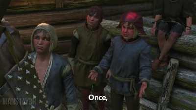 Geralt is looking for someone