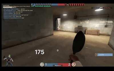 One of the funniest things happened yesterday in a 2Fort round i was in