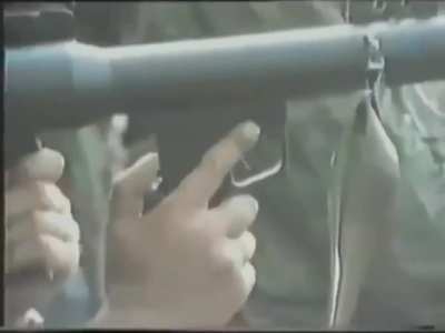 Croat HVO troops near the town of Bosanski Brod during the Serb counteroffensive 