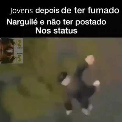 Oia to fumando fumacinha oia