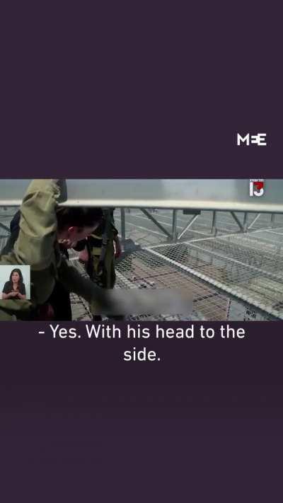 A video report aired by Israel’s Channel 13 shows Israeli soldiers and guards mocking Palestinian detainees held at the Ketziot Prison in the Negev desert, also known as Naqab in Arabic.