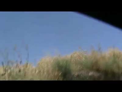 FSA fighter emerges from cover to engage an SAA tank with an M79 Osa and is met with a barrage of return fire - 2013