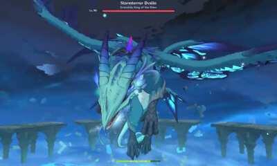 Ganyu can break Dvalin shield before he lands