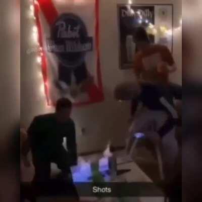 Must’ve been drinking Fireball