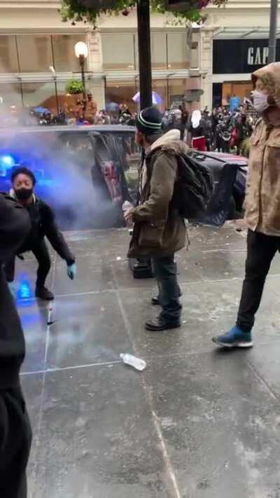 Guy with molotov (top right)