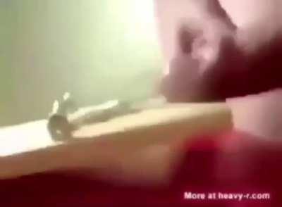 Blursed Caught in a trap