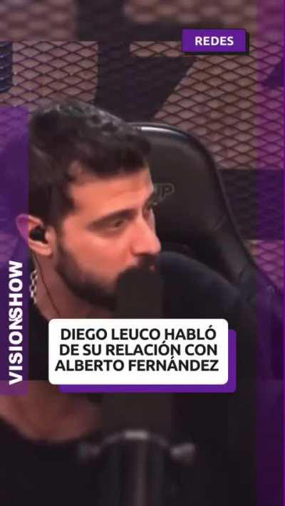 Diego Leuco cuenta como desde niño recibía mensajes de Alberto Fernández en el contestador amenazando a su papá. 