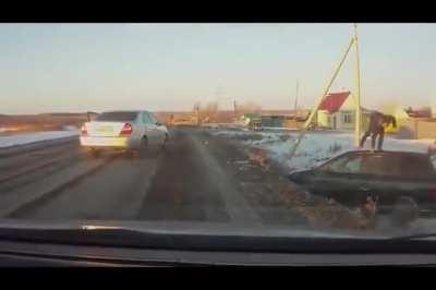 But he had the high ground