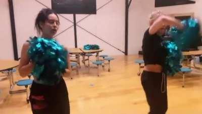 Syd & Alexa rehearsing