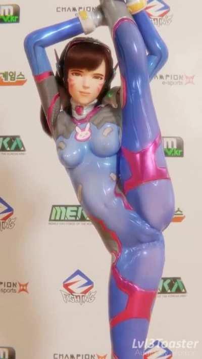 D.va Shows Off A Little Too Much (Lvl3Toaster) [Overwatch]