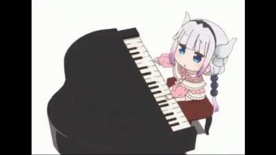 Kanna plays hey ya on piano