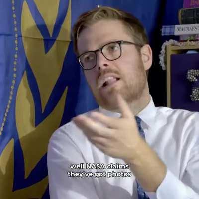 To argue with a flat earther