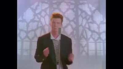Rick Astley saying the n-word