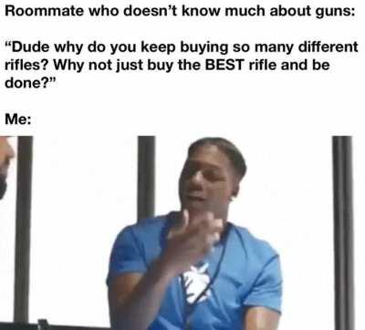 Why do we all buy lots of guns when we could instead just buy the BEST gun??