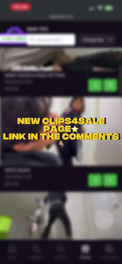 NEW CLIPS4SALE💛