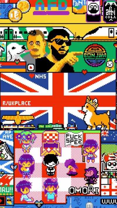 UK Flag Place 2023 - Battle of UKPlace + Birth of UKonPlace