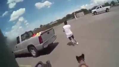 Points His Gun At A K9 &amp;amp; Ends Up Losing His Life!