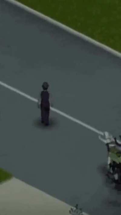 Colin the second he steps out of his Cryogenic Stasis: