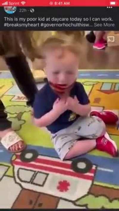 NY school system protecting toddlers from the deadly plague. Educate them!