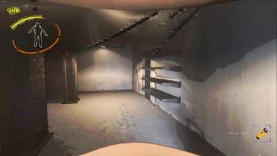 Its like a scene from a horror movie