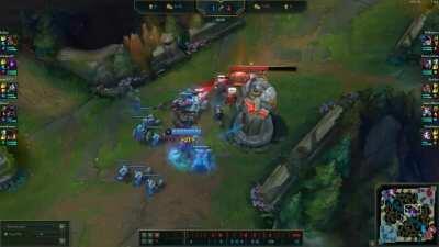 Level 1 URF Malzahar vs a lonely tower