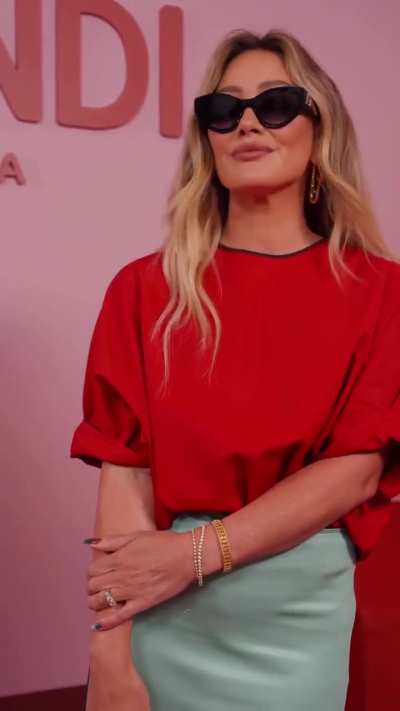 Hilary attends the Fendi SS26 Show by Silvia Venturini Fendi in Italy - IG September 2025