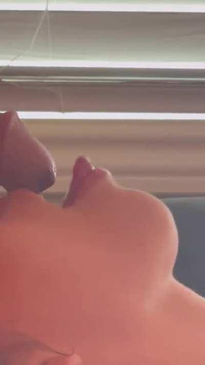 Ready, aim, and fire down my throat