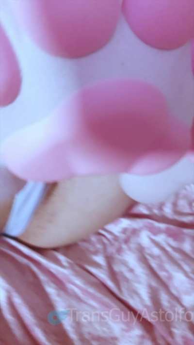 my sheer lingerie shows off my small dick