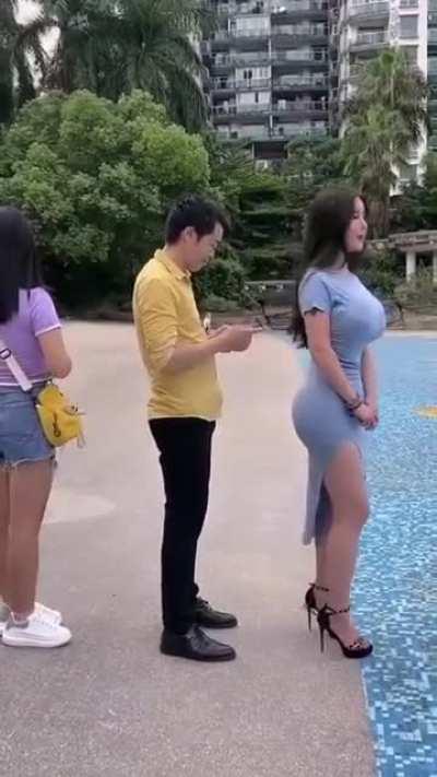 Ah yes, the ol' standing in a queue routine