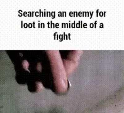 When you see a machete sticking out of one of the horde