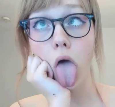 Teen Glasses Ahegao