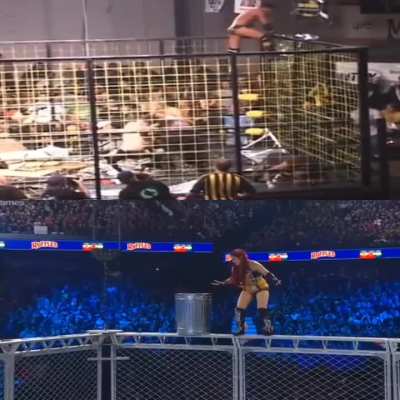 Boy With Trashcan Vs Girl With Trashcan