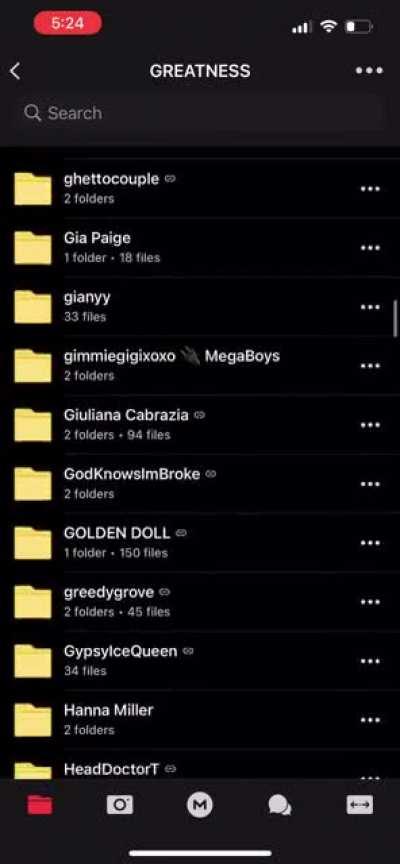 COME SHOP WIT DA 🐐 “Greatness Pack” 288 Folders of The Biggest Onlyfan Stars! 5.58 TB, UPDATED with Updates Frequently! Mostly all PPV Vidz🤯 DM Cashapp Or PayPal Ready If Interested💰‼️