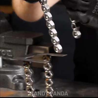 Ah yes. The easiest way to open a bottle.