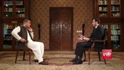 Qureishi's response to this question about Osama Bin Laden in the Tolo interview is hilarious