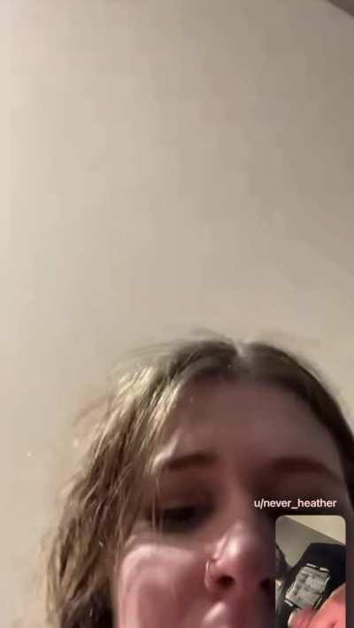 I was fucking my friends and decided to call my man so he could watch